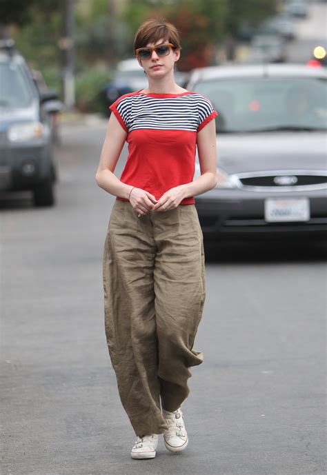 Anne Hathaway pants